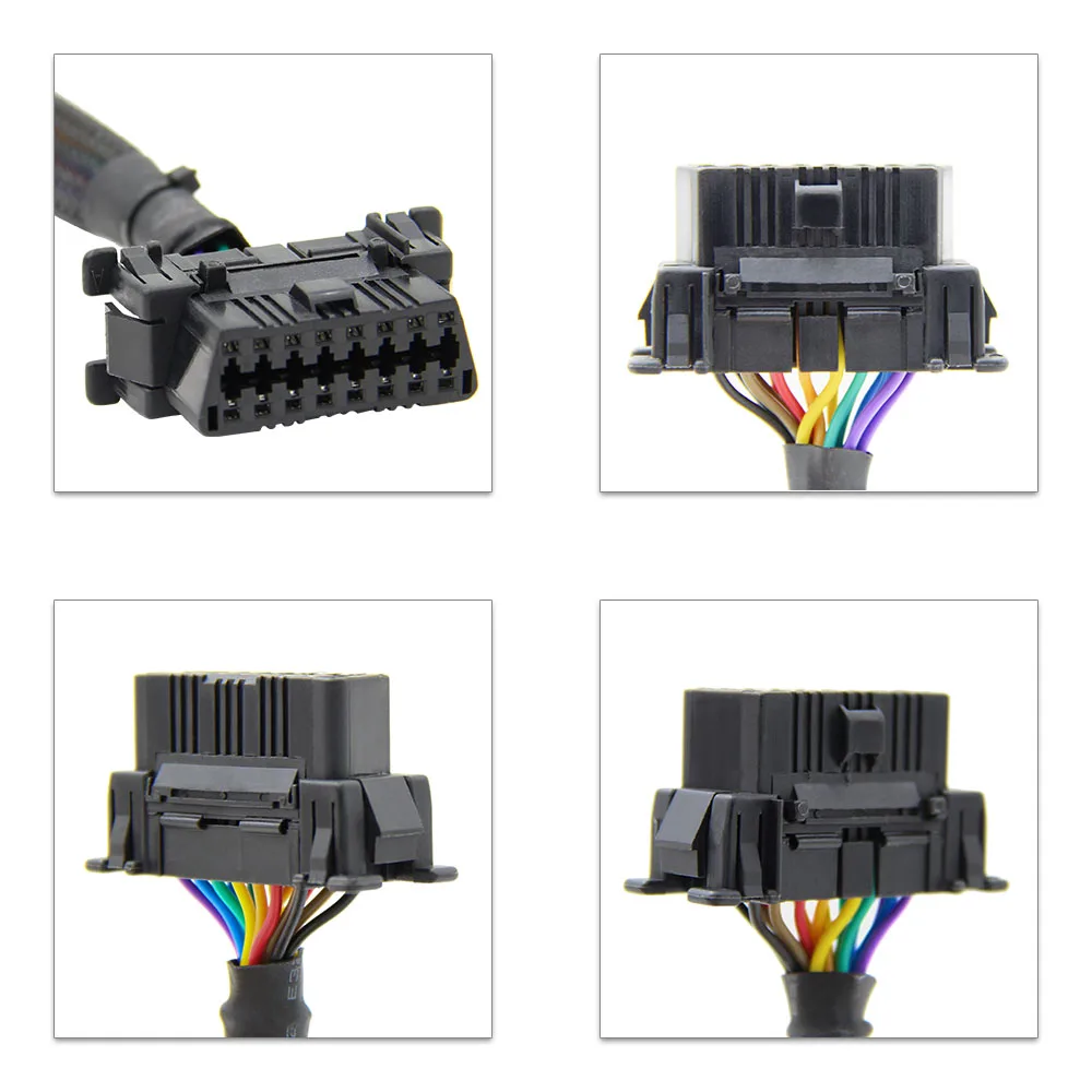 Высокое качество OBD2 Удлинительный кабель OBD 16pin папа-мама для ELM 327 V1.5 для VAG Авто диагностический инструмент сканер для OP-COM