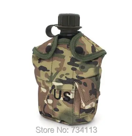 Американский военный походный Кемпинг чайник 2019 модная уличная алюминиевая