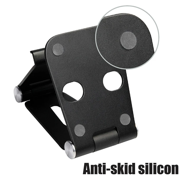 Держатель-подставка для планшетов двойной складной металлический универсальный