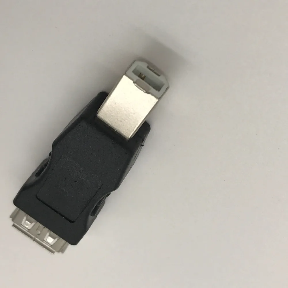 USB к принтеру адаптер порта печати Женский гнезду разъем USB2.0 A B конвертер Joiner 1 шт|