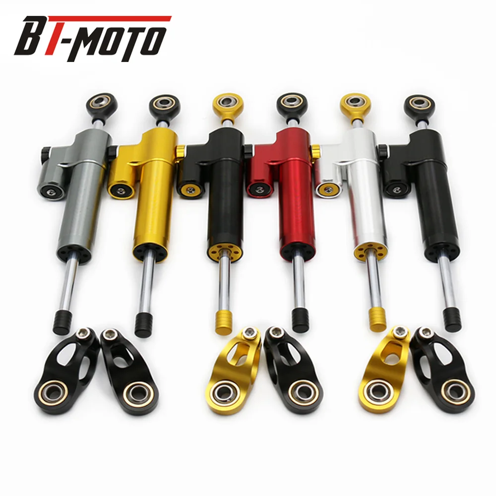 Демпфер MT07 MT09 FZ MT 09 Moto CNC стабилизатор руля линейный Реверсивный контроль
