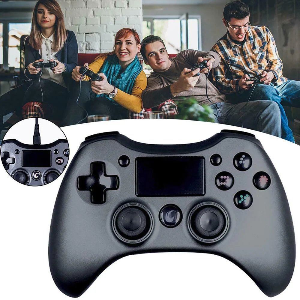 Игровой джойстик Choifoo кабель USB контроллер геймпад с двойной вибрацией для PS4 PS3 ПК