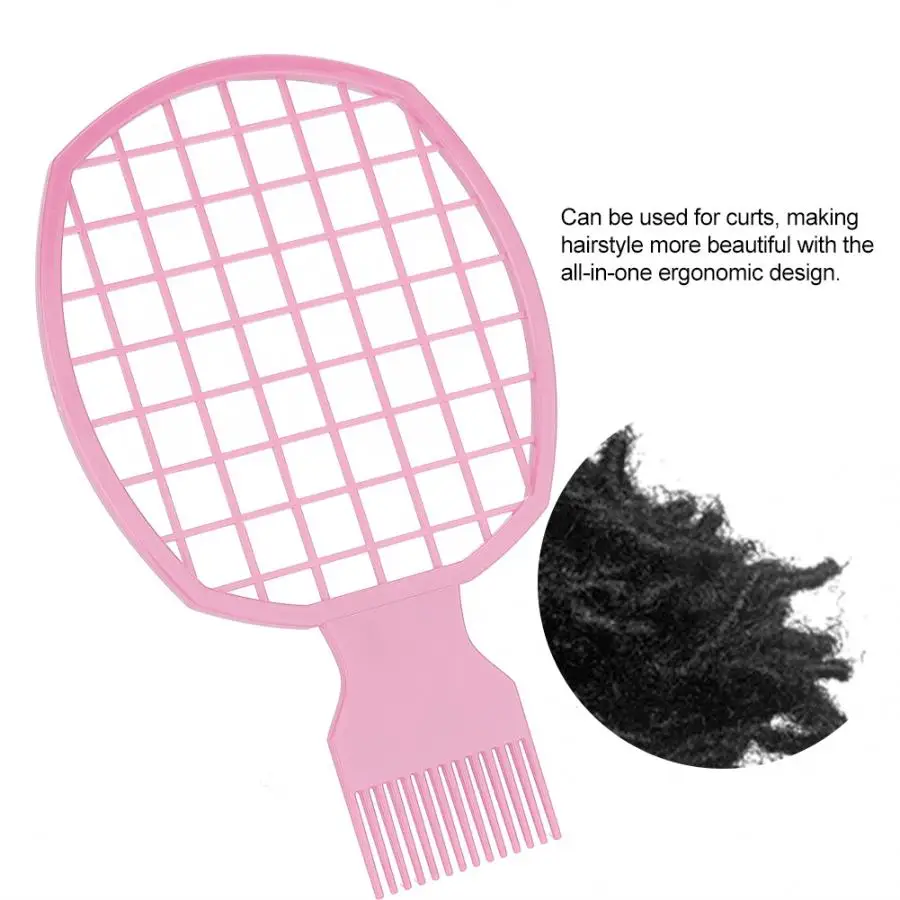 Расческа для волос Мужская афро расческа вьющихся Чистая Парикмахерская