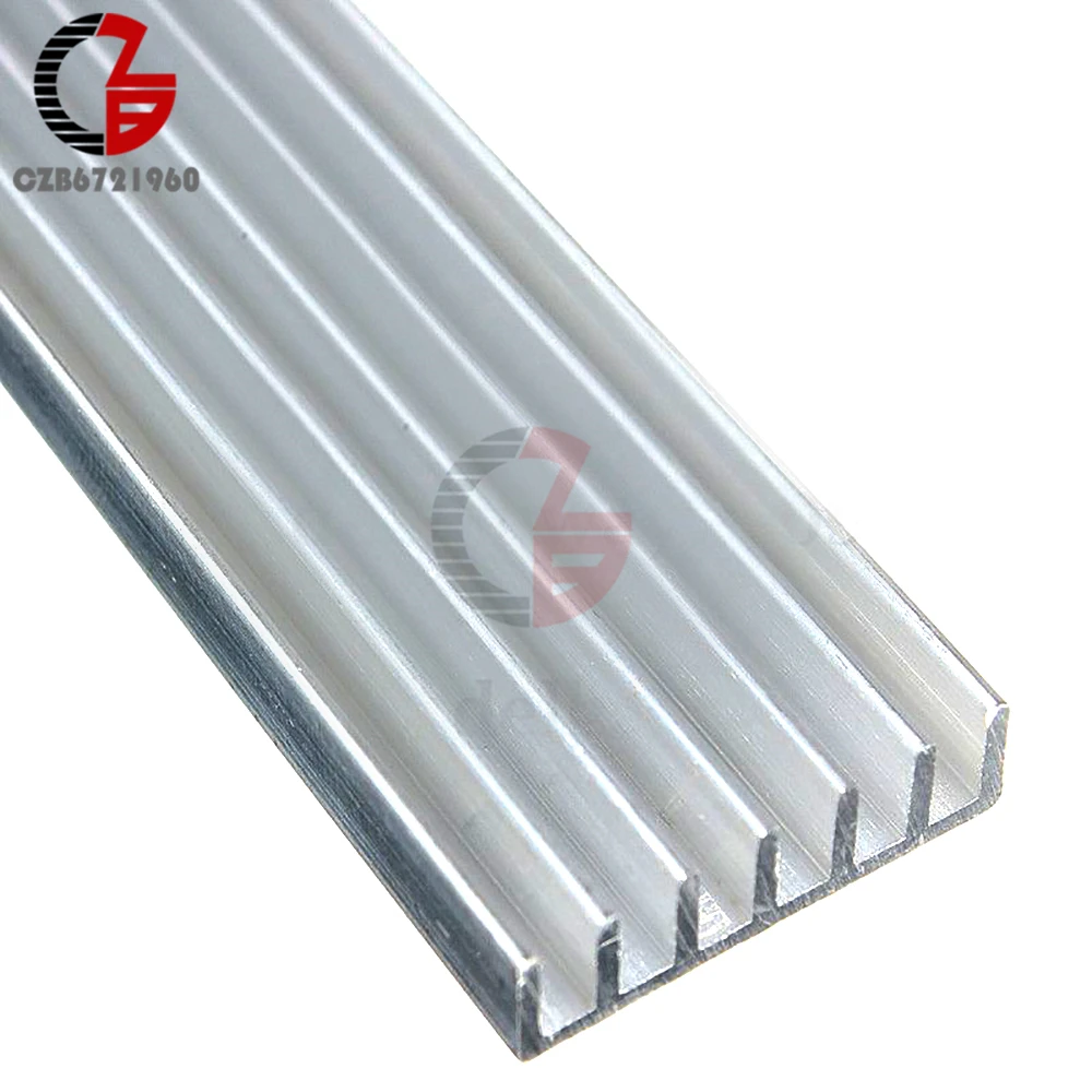 Серебристо белый радиатор LED 150x20x6 мм алюминиевое охлаждающее ребро|fins|fin heat sinkfinned