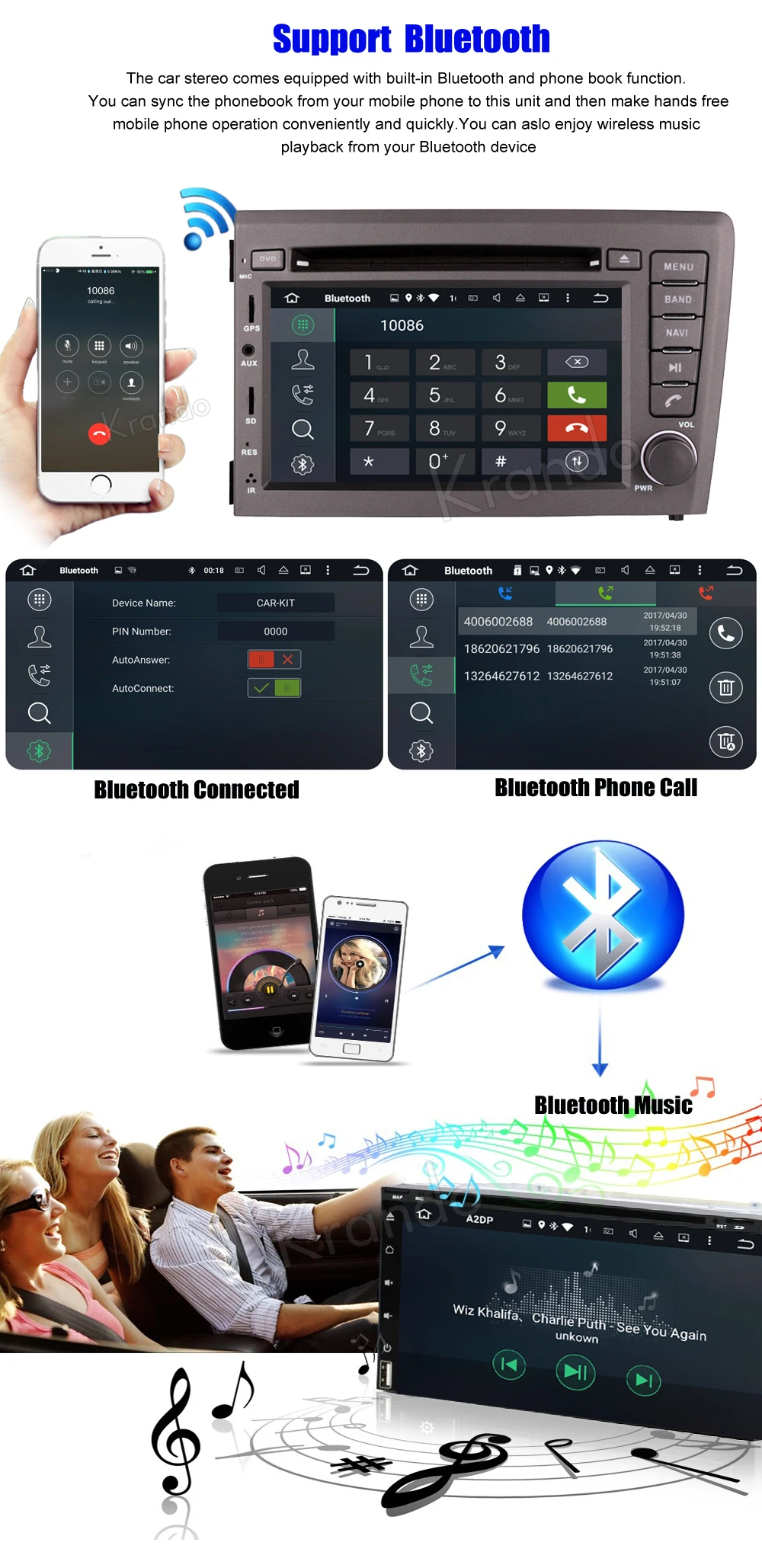 Krando Android 7,1 автомобильный Радио dvd мультимедиа для volvo s60 v70 XC70 2001 2002 2003 2004 gps навигационная система wifi 3g BT dab