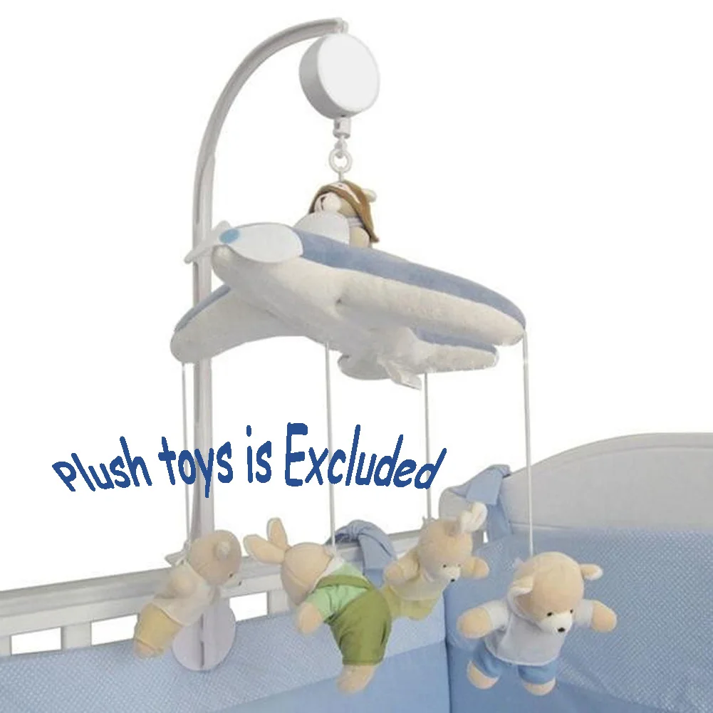 Music Songs Rotary Baby Mobile Crib Bed Bell Toy Battery operated Music Box Newborn Bell Crib Kids Toy