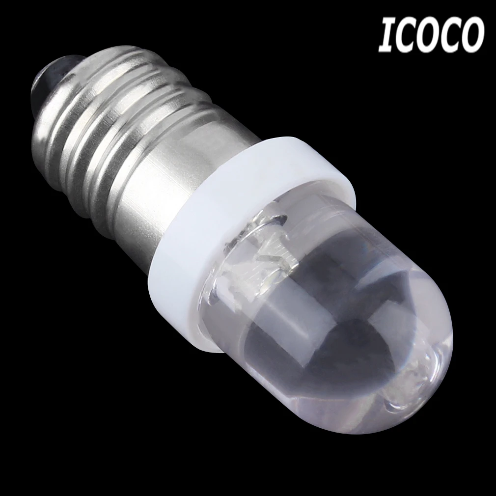 ICOCO 1 шт. низкая Мощность потребление E10 светодиодный винт база индикатор лампы
