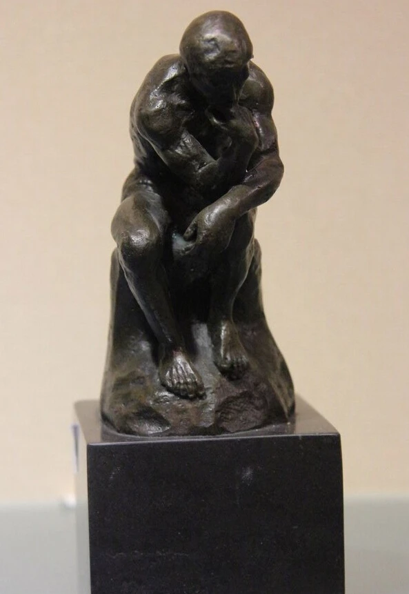 SCY коллекционный Бронзовый Статуя Льва S0689 Rodin художественная Статуэтка бронза