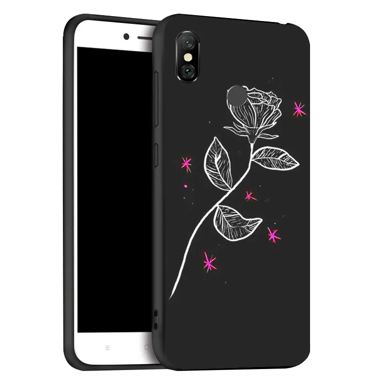 x089 3D окрашенный матовый чехол для Xiao mi Red mi Note 6 Pro Чехол s мягкий черный чехол для Xiaomi mi 8 SE A2 Lite PocoPhone F1 бампер - Цвет: x089