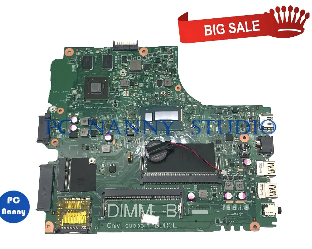 Pcnanny 0YFVC4 YFVC4 для Dell Inspiron 3437 5437 Материнская плата ноутбука SR170 i5 4200U Процессор