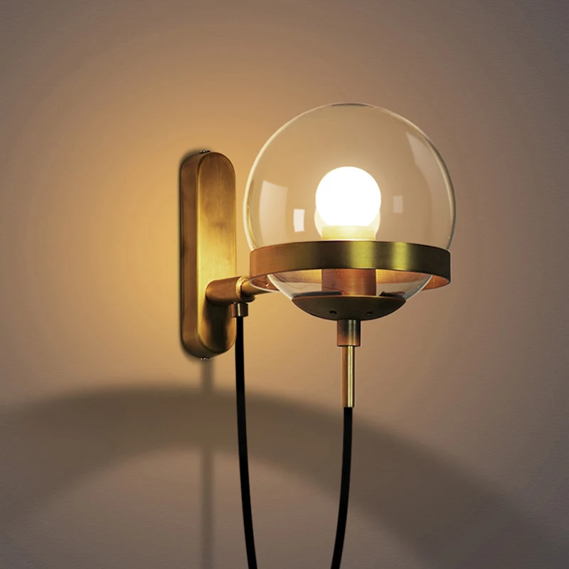 Eusolis Moderne Stair Light Wall Lamp Vintage Iluminacion Chic Glazen Wandlamp Outdoor Led Lamparas Moderna | Лампы и освещение
