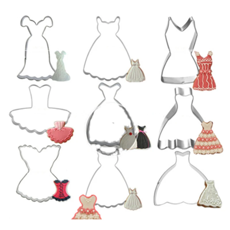 1 шт. помадка Печенье Кондитерские металлические формы инструменты из