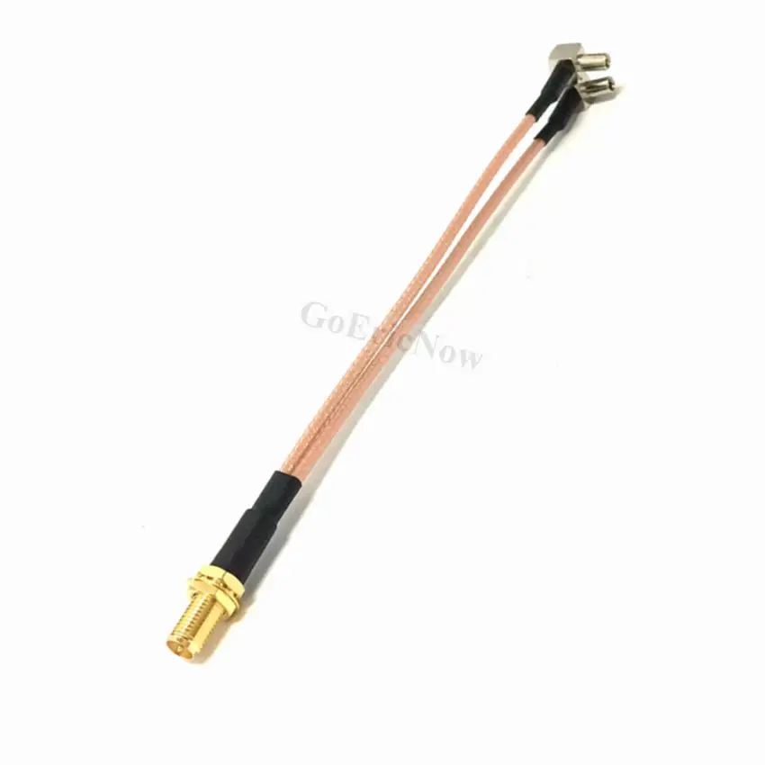 4 шт. РЧ коаксиальный RP SMA мужской/женский Y типа 2 X TS9 штырьковый разъем сплиттер