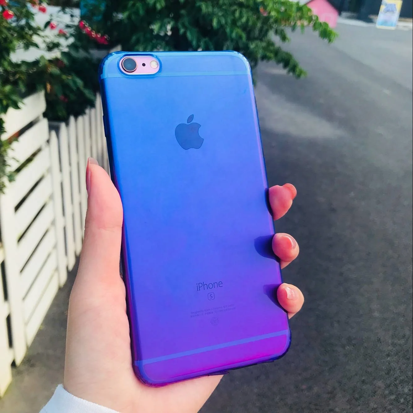 Цветные Чехлы для Apple IPhone X XS MAX 6 6S 7 8 Plus XR Прозрачный Мягкий противоударный чехол
