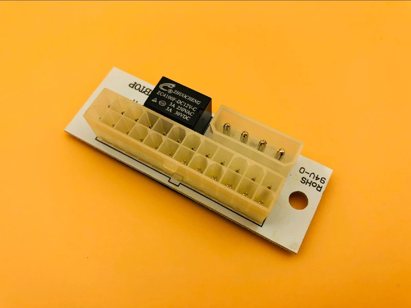 ATX 24Pin на 4Pin двойной блок питания синхронизация стартера удлинитель кабеля карта