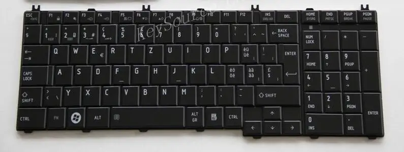Клавиатура для Toshiba Satellite L650 L655 L670 L675 L750 L755 L770 L775 C650 C655 C660 C665 C670 C675