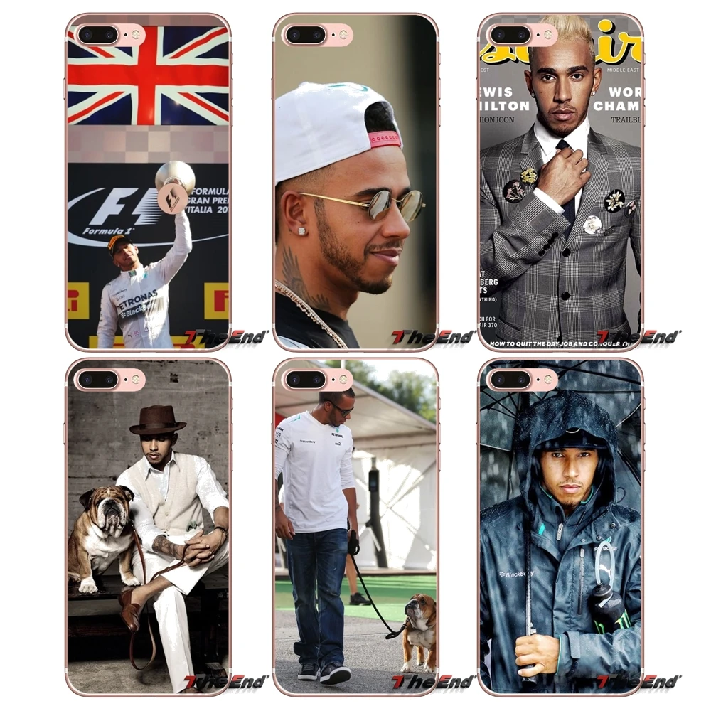 Чехол для мобильного телефона Huawei G7 G8 P7 P8 P9 Lite Honor 4C 5X 5C 6X Mate 7 8 9 Y3 Y5 Y6 II 2 Pro 2017 Lewis Hamilton