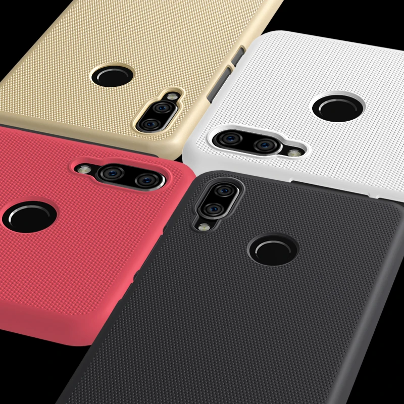 Для huawei nova 3i чехол-накладка на заднюю панель 6,3 ''NILLKIN матовая жесткая задняя крышка из поликарбоната Подарочный держатель для телефона для huawei P smart Plus чехол