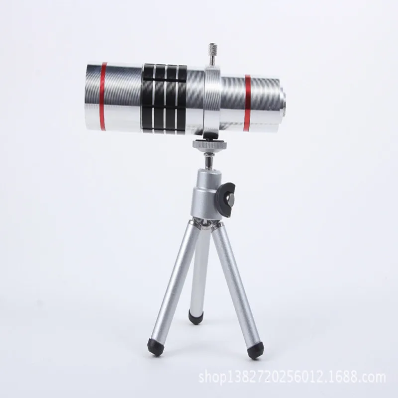 18X телеобъектив универсальный зажим на Лупа для мобильного телефона оптический