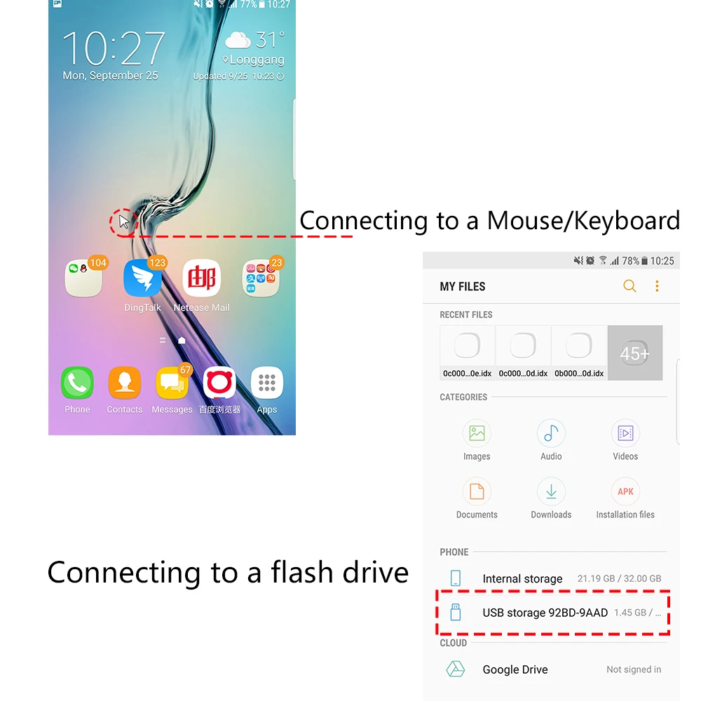 SAMZHE USB 2 0 Micro OTG кабель адаптер телефон флэш накопитель конвертер для Android SAMSUNG XIAOMI