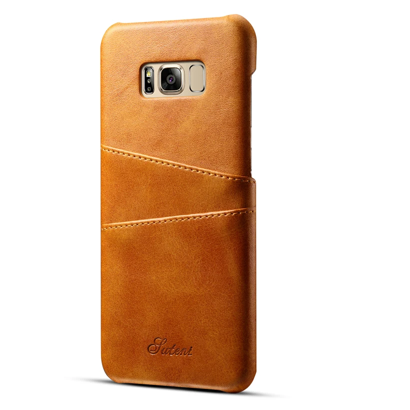 Новейший винтажный кожаный чехол для Samsung Galaxy S8 S8Plus Роскошный кошелек карт