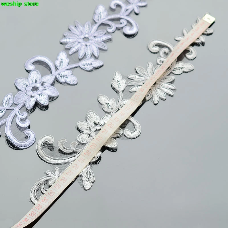2017 г. Новинка сделай сам 3D Белый транспорт кость кружево цветы одежда аксессуары