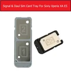 Лоток для считывания Sim-карт Sony Xperia XA F3111 F3113 F3115, слот для карт Sony E5 F3311 F3313
