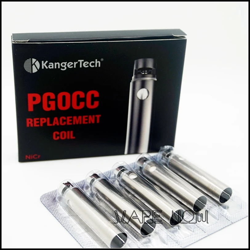 100% оригинальные катушки Kanger PGOCC головка пангу катушка бака SS316L 0.5ohm Nicr 1.0ohm 1.5ohm для