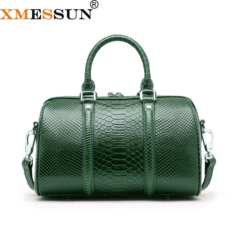 

Женская сумка из натуральной кожи XMESSUN, Бостонская сумка, сумка-тоут, сумка-мессенджер на плечо 2022, Высококачественная дизайнерская сумка из...