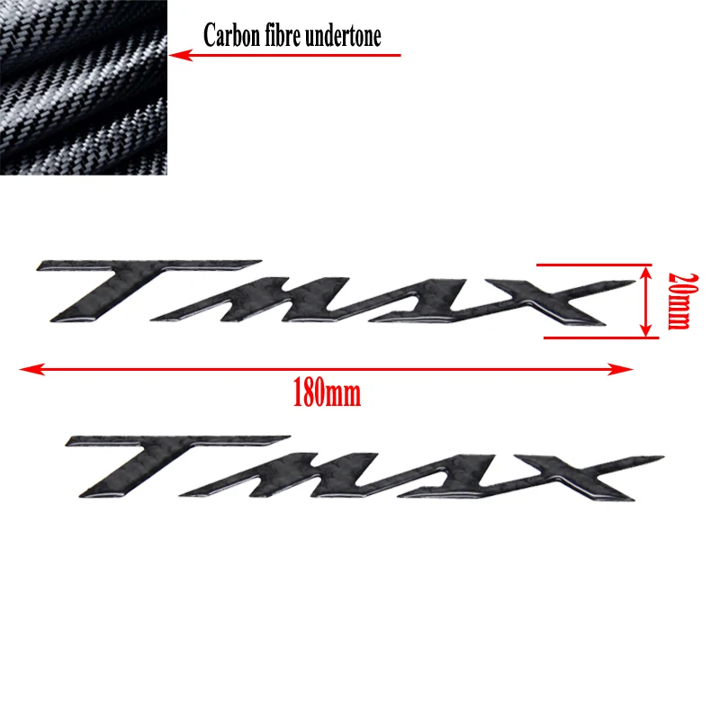 1 пара мотоциклетных 3D наклеек Mark T Max наклейки из углеродного волокна и