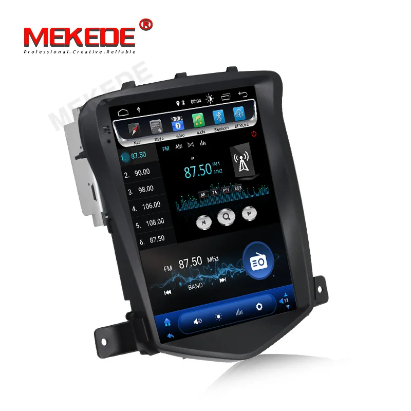 MEKEDE Тесла Стиль Android 8 1 автомобилей Радио gps навигации dvd-плеер стерео головное