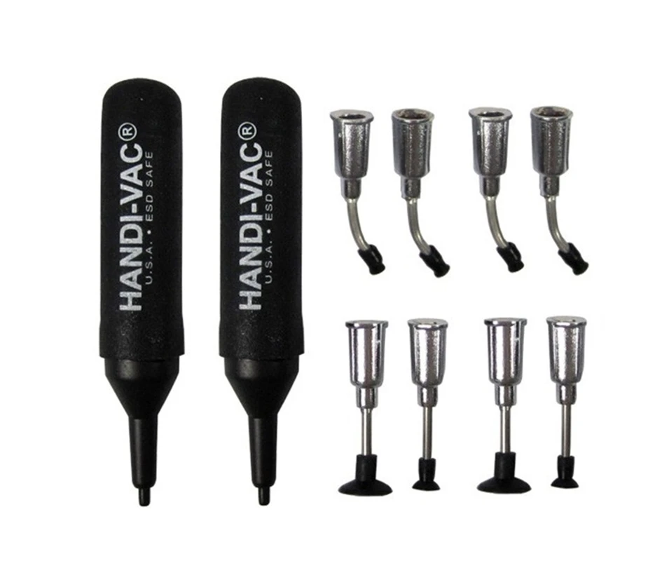 

2017 New Lens Screen Holder IC IC Bag ESD Anti-static Vacuum Pen 2pcs HANDI-VAC Air Bag Suction Pen + 8 nozzles, Vacuum picker