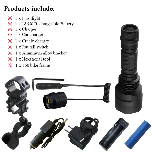 F Tactica flashlight 1 или 5 режима жесткий светильник светодиодный тактический вспышки светильник самообороны XML T6 XM L2 фонарь Водонепроницаемый боевой вспышка светильник 18650 батарея linterna фонарик - Испускаемый цвет: F Tactica flashlight