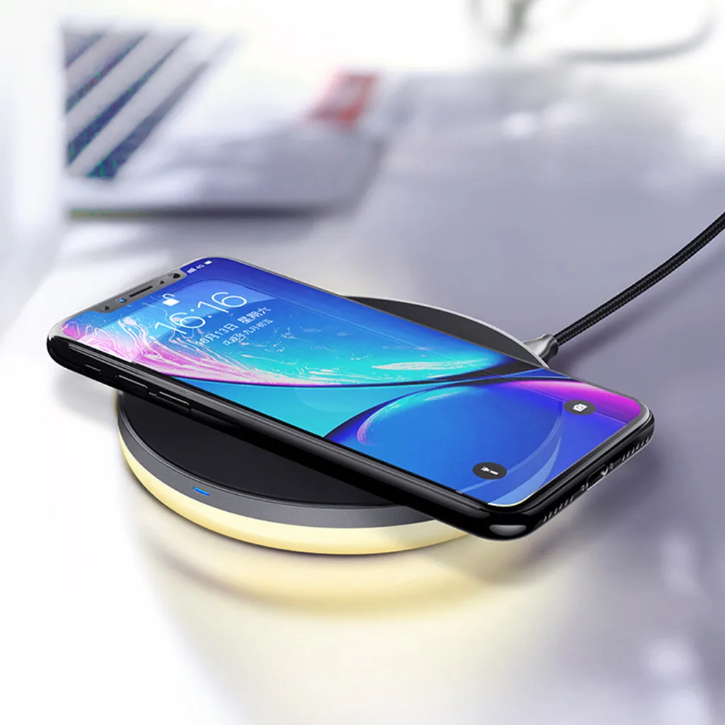 MCDODO Qi Беспроводное быстрое зарядное устройство подставка Док-станция для iPhone