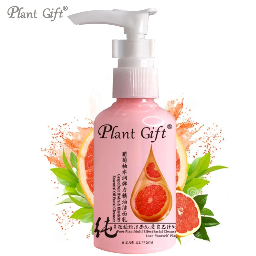 

GrapefruitCleanser 60G Essential Oil Smooth skin,Cleans and shrinks pores and thoroughly removes keratinocytes and excess oil