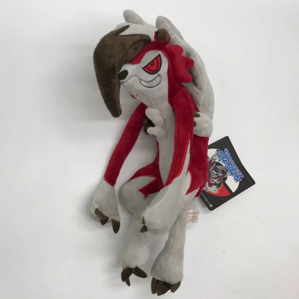 Полуночная форма Lycanroc плюшевая мягкая игрушка кукла 11&quot|Персонажи мультфильмов