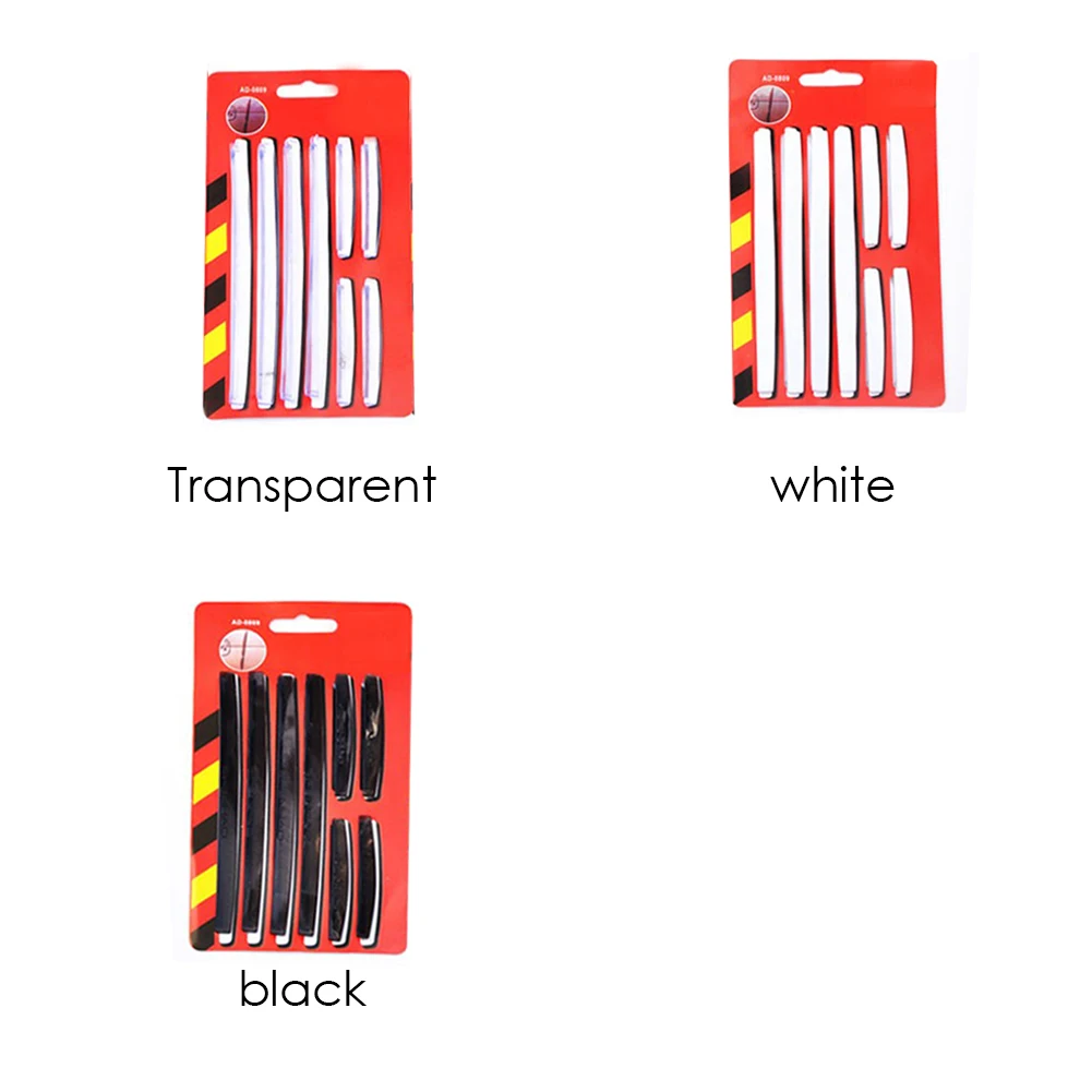8 шт./компл. Универсальный защитные щитки для края автомобильной двери отделка