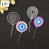 julyarts balloon combination cutting dies carbon steel material for diy scrapbooking embossing gift cards decorative craft dies