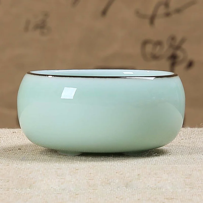 Креативный Карп китайский Селадон Procelain керамический Гонг фу чайная чашка