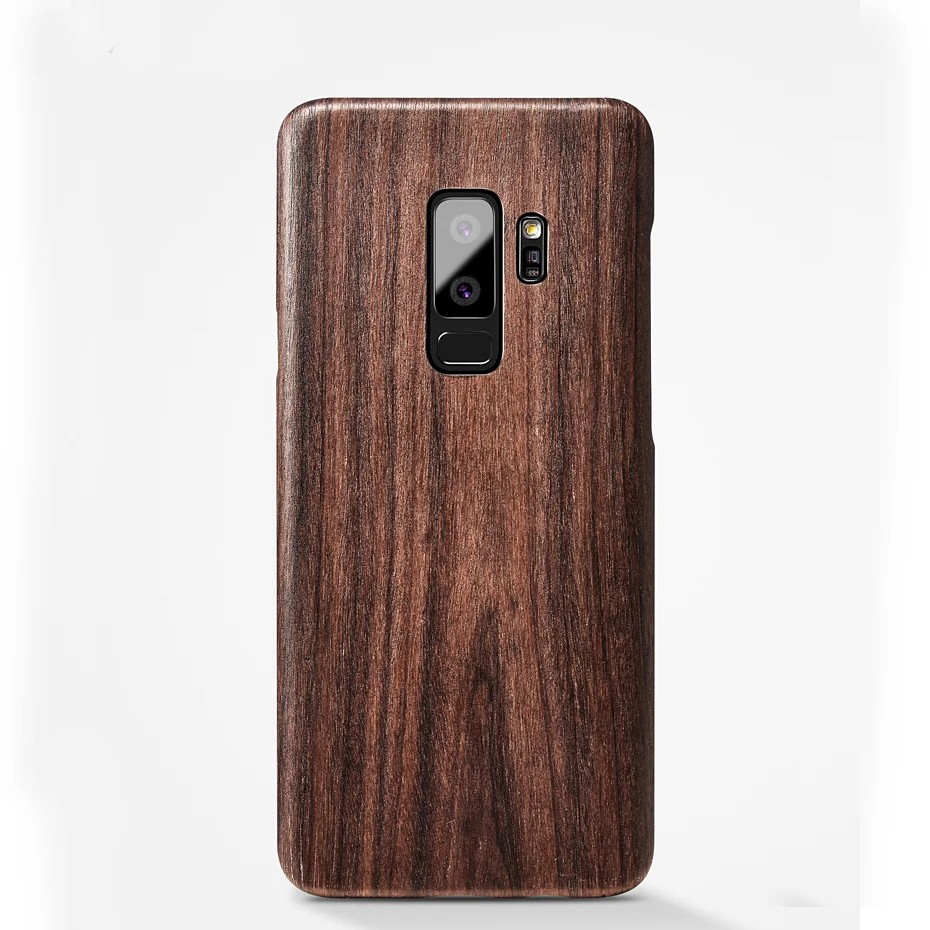 Чехол из натурального дерева для Samsung S9 Plus S9plus чехол