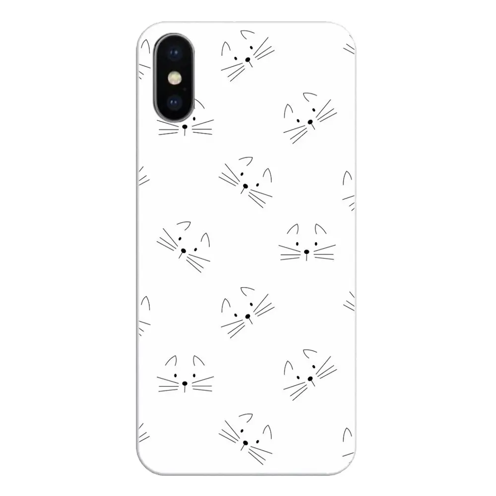Для LG G7 Q6 Q7 Q8 Q9 V30 X Power 2 3 для OnePlus 3T 5T 6T силиконовый чехол телефона милый кот потому