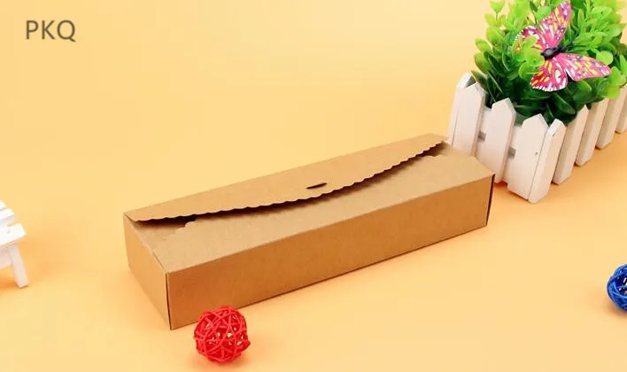 Белая крафт-бумажная коробка 30 шт./лот печенье макарун конфетная упаковка