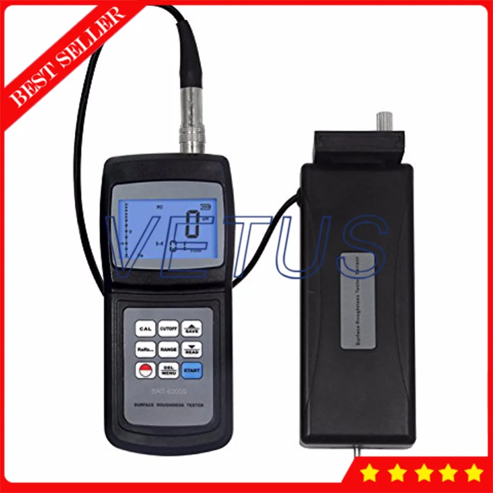 Цифровой тестер шероховатости поверхности с Ra Rq Rz Rt 4 измерительный инструмент