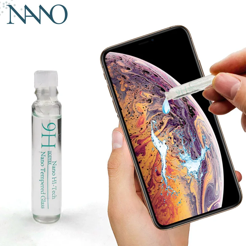 Защита для экрана Hi tech iPhone 7 8 6 Plus Pro Полное покрытие против царапин HD пленка Nano