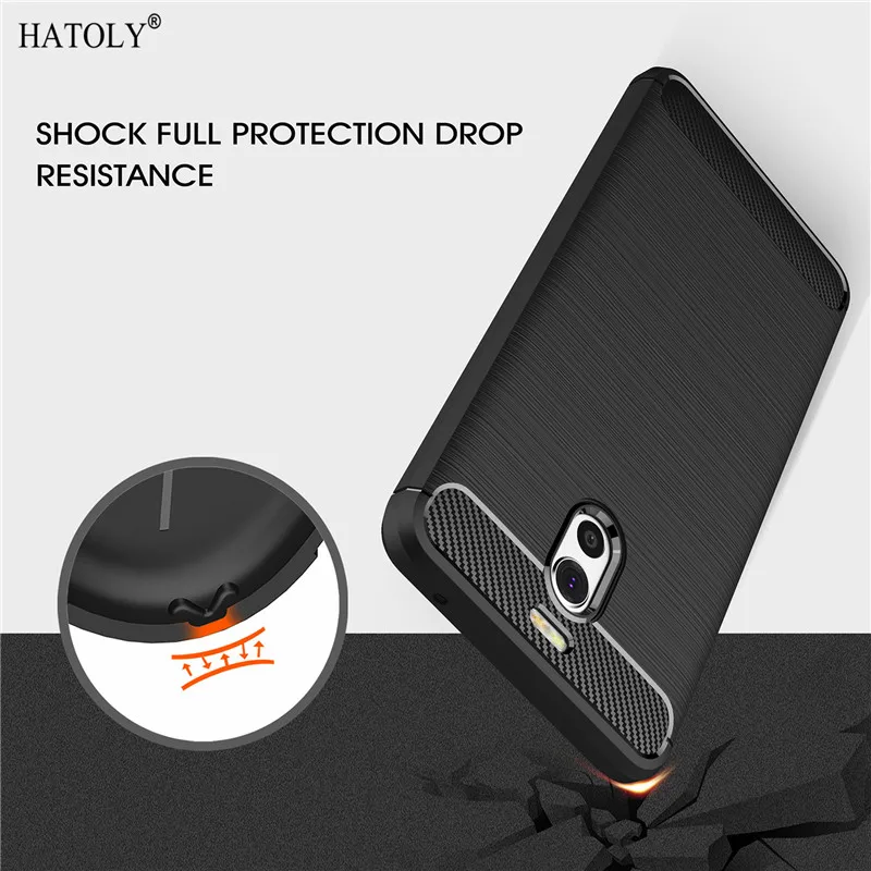Чехол hatoly Meizu M6 Note чехол в деловом стиле силиконовый резиновый для телефона Meilan 6 |