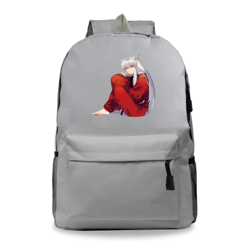 Красивые Inuyasha ноутбука рюкзак для мальчиков и девочек обратно в школу подарок