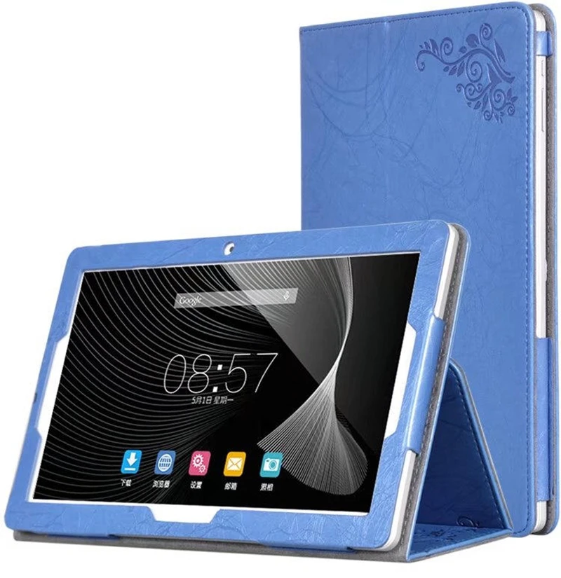 Чехол DOLMOBILE из искусственной кожи с цветочным принтом прозрачная защитная пленка