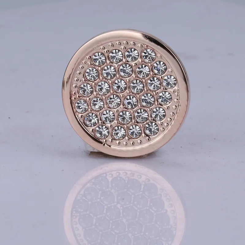 My 33 мм кулон для монет черный белый серебристый цвет горный хрусталь держатель