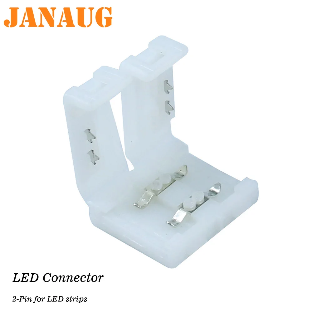 Фото LED Strip Connector 2pin 8mm PCB Width 4pin 5pin 10mm 5050 RGB RGBW Mono-Color Light Connectors Free Welding Обустройство дома LED Strip Connector 2pin 8mm PCB Width 4pin 5pin 10mm 5050 RGB RGBW Mono-Color Light Connectors Free Welding Обустройство дома