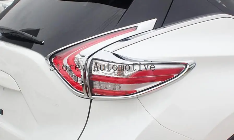 

Накладка на задний светильник для Nissan Murano 2015, 2016, 2017, хромированная